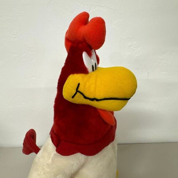 Vintage Looney Tunes Foghorn Leghorn Plush Toy 1995 Ace Novelty 12' Inch - Picture 3 of 10